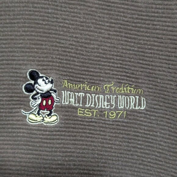 Vintage Walt Disney World Men's Polo Shirt - American Tradition Est. 1971 - Size - Picture 6 of 10